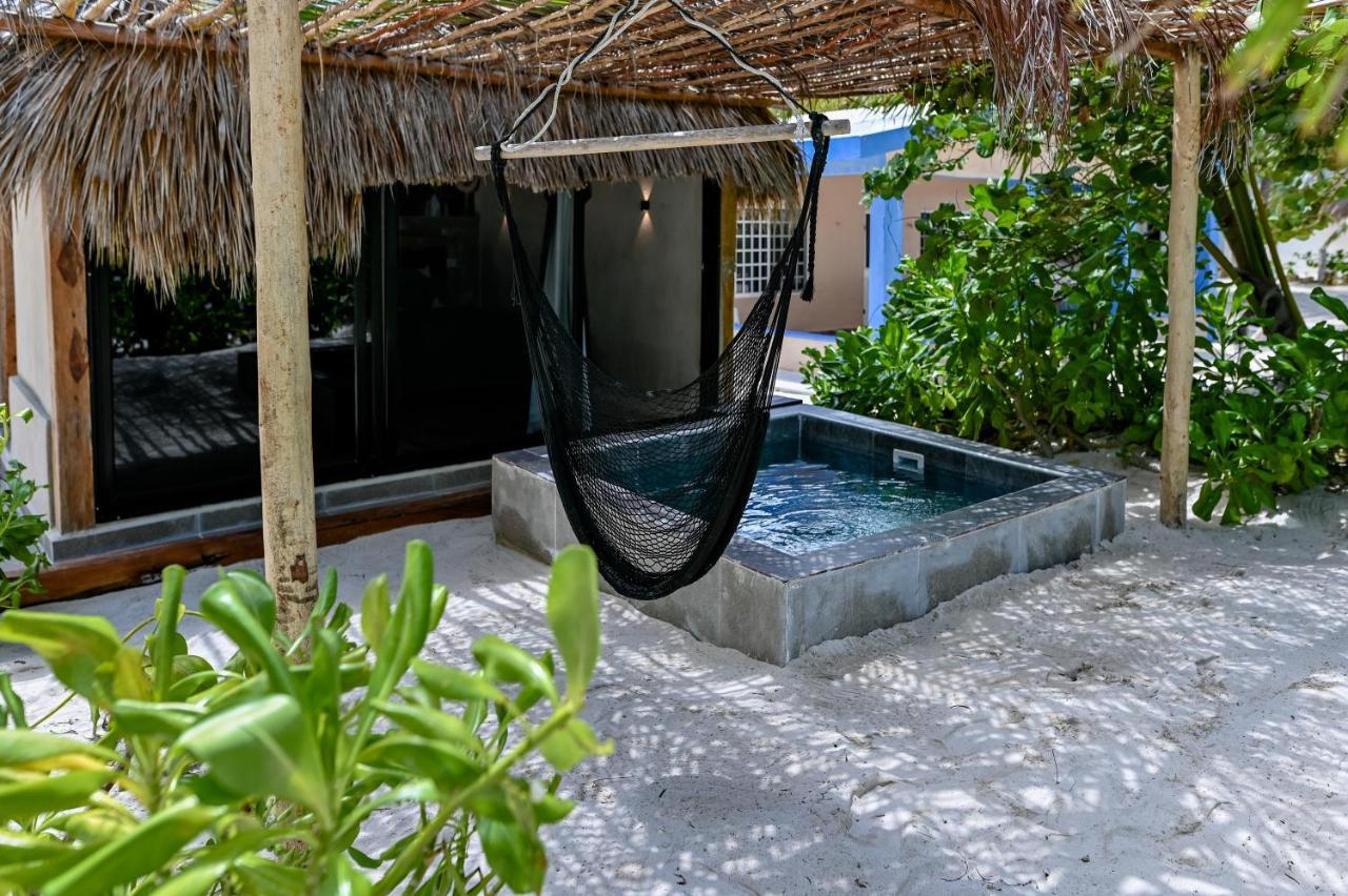 Casa Mate Beachfront Cabanas El Cuyo Exteriör bild