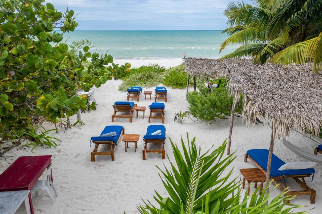 Casa Mate Beachfront Cabanas El Cuyo Exteriör bild