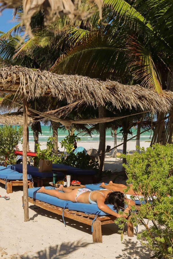 Casa Mate Beachfront Cabanas El Cuyo Exteriör bild