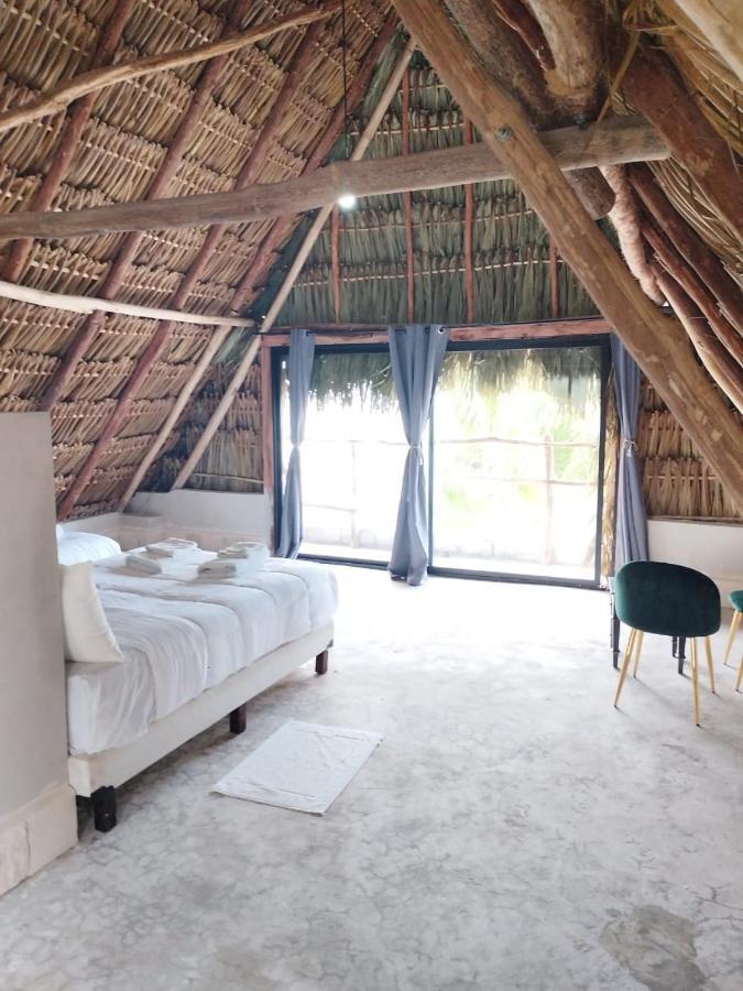 Casa Mate Beachfront Cabanas El Cuyo Exteriör bild