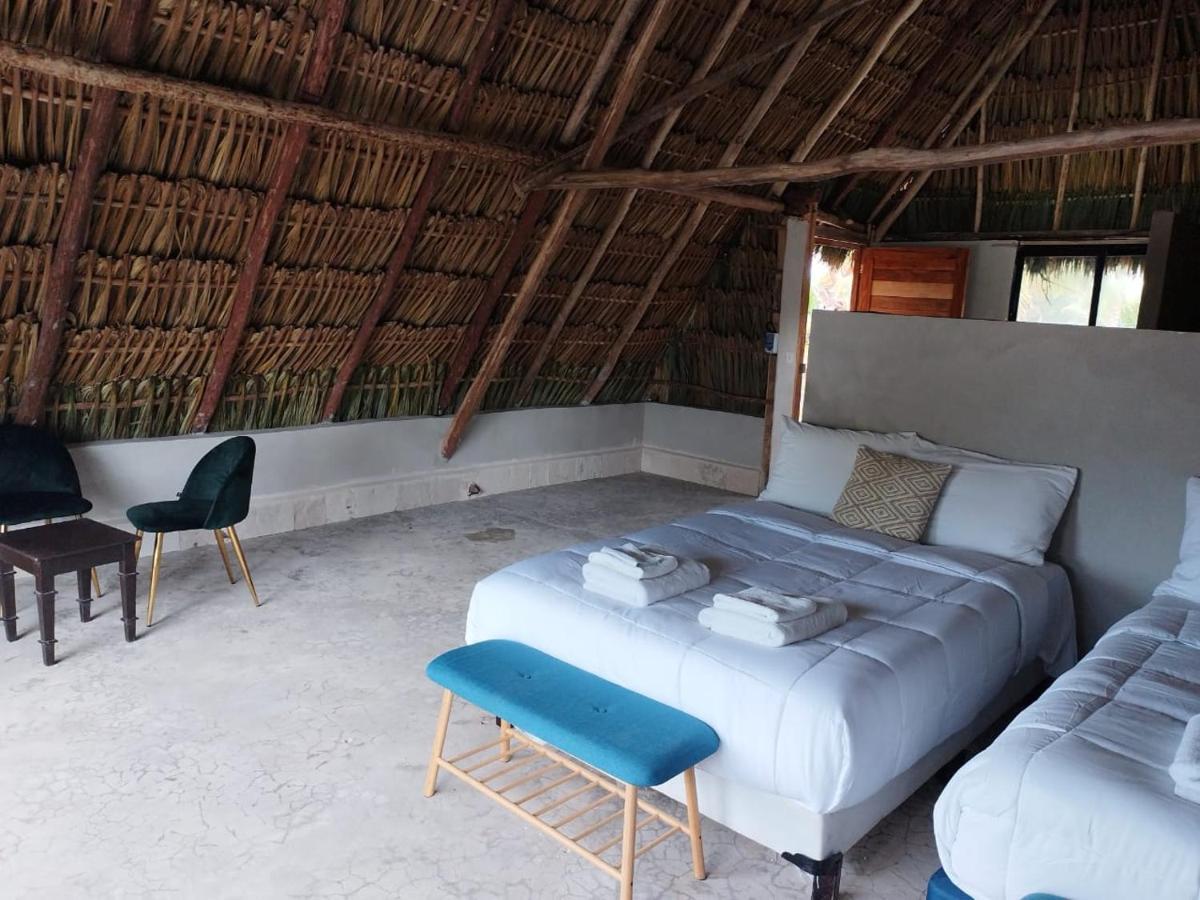 Casa Mate Beachfront Cabanas El Cuyo Exteriör bild