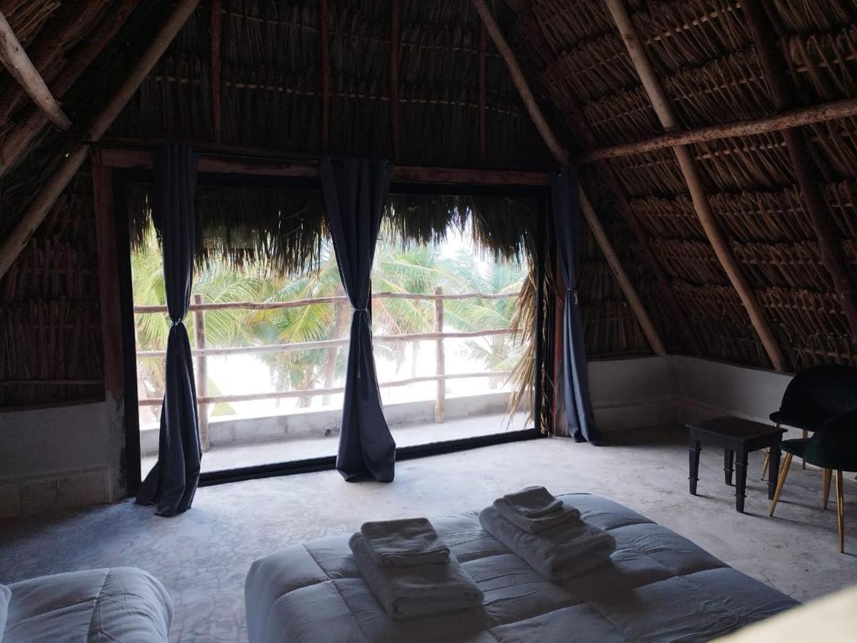 Casa Mate Beachfront Cabanas El Cuyo Exteriör bild