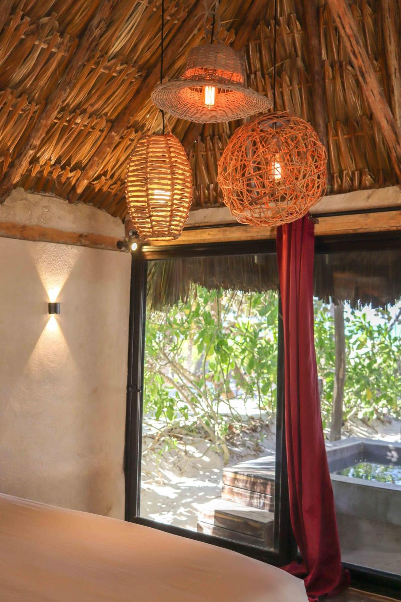 Casa Mate Beachfront Cabanas El Cuyo Rum bild